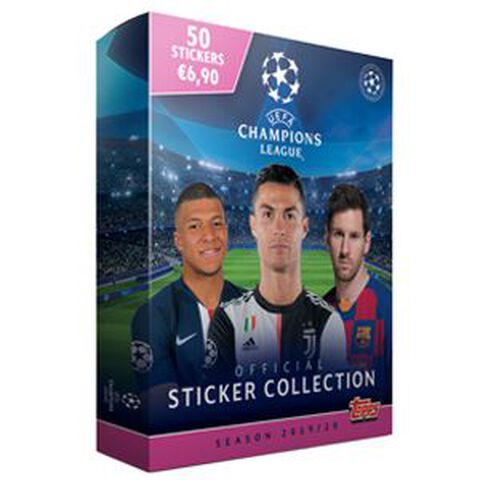 Stickers - Uefa Champions League - Mini Booster Box 50 Stickers 2019/2020